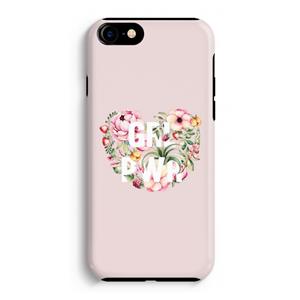CaseCompany GRL PWR Flower: iPhone 8 Tough Case