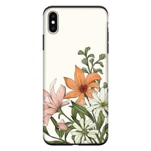 CaseCompany Floral bouquet: iPhone XS Max Tough Case