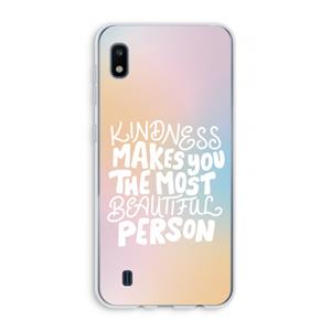 CaseCompany The prettiest: Samsung Galaxy A10 Transparant Hoesje