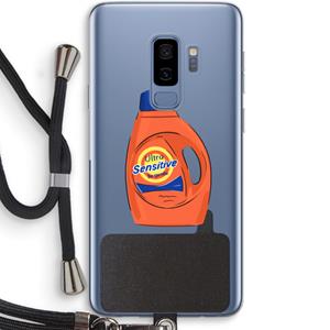 CaseCompany Ultra Sensitive: Samsung Galaxy S9 Plus Transparant Hoesje met koord