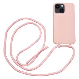 Hoyde Høyde - Necklace Backcover hoes - iPhone 13 - Roze