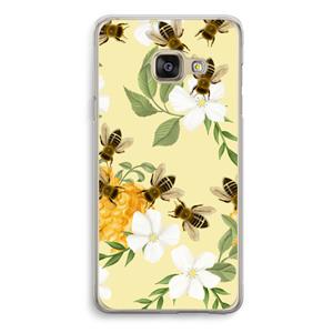 CaseCompany No flowers without bees: Samsung Galaxy A3 (2016) Transparant Hoesje