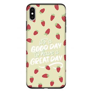 CaseCompany Don't forget to have a great day: iPhone XS Max Tough Case