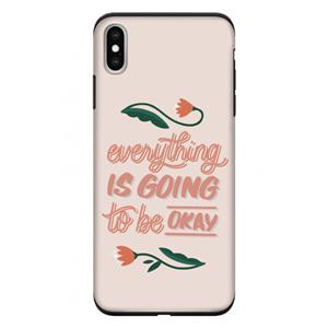 CaseCompany Optimistic flower girl: iPhone XS Max Tough Case