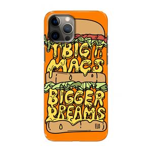 CaseCompany Big Macs Bigger Dreams: Volledig geprint iPhone 12 Pro Max Hoesje