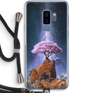 CaseCompany Ambition: Samsung Galaxy S9 Plus Transparant Hoesje met koord