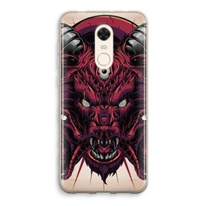 CaseCompany Hell Hound and Serpents: Xiaomi Redmi 5 Transparant Hoesje