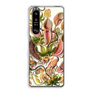 CaseCompany Haeckel Nepenthaceae: Sony Xperia 1 III Transparant Hoesje