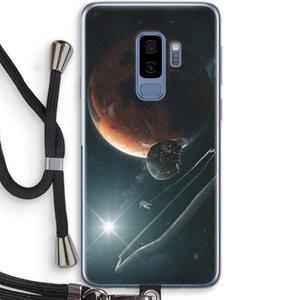 CaseCompany Mars Renaissance: Samsung Galaxy S9 Plus Transparant Hoesje met koord