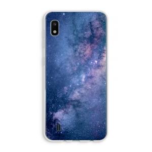 CaseCompany Nebula: Samsung Galaxy A10 Transparant Hoesje
