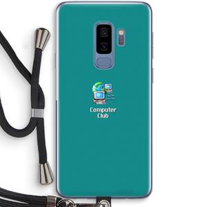 CaseCompany Win98: Samsung Galaxy S9 Plus Transparant Hoesje met koord