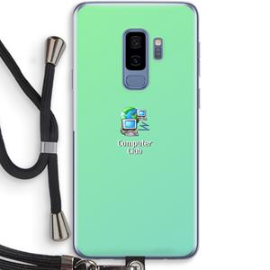 CaseCompany Win98: Samsung Galaxy S9 Plus Transparant Hoesje met koord