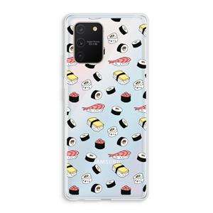 CaseCompany Sushi time: Samsung Galaxy S10 Lite Transparant Hoesje