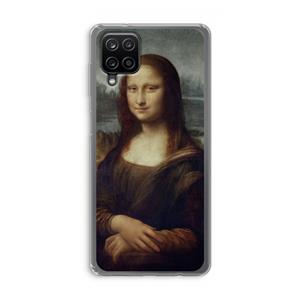 CaseCompany Mona Lisa: Samsung Galaxy A12 Transparant Hoesje