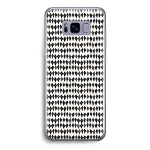 CaseCompany Crazy shapes: Samsung Galaxy S8 Transparant Hoesje