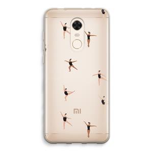 CaseCompany Dancing #1: Xiaomi Redmi 5 Transparant Hoesje