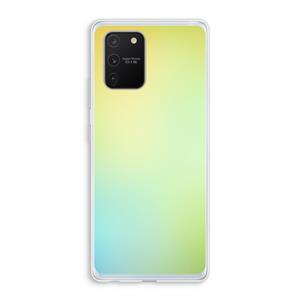 CaseCompany Minty mist pastel: Samsung Galaxy S10 Lite Transparant Hoesje