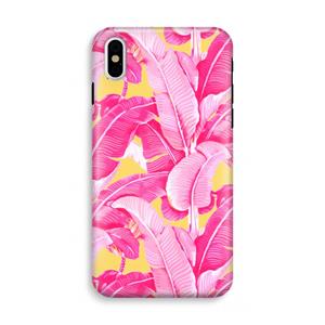 CaseCompany Pink Banana: iPhone XS Tough Case