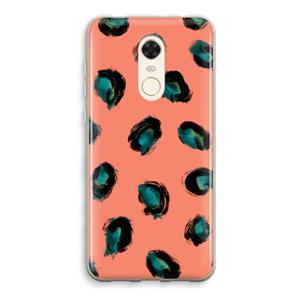 CaseCompany Pink Cheetah: Xiaomi Redmi 5 Transparant Hoesje