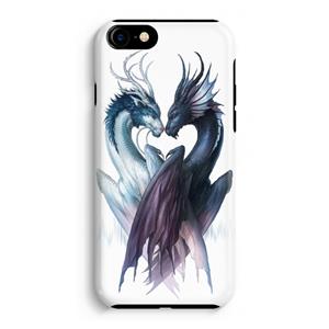 CaseCompany Yin Yang Dragons: iPhone 8 Tough Case