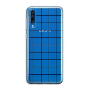 CaseCompany Rooster: Samsung Galaxy A50 Transparant Hoesje