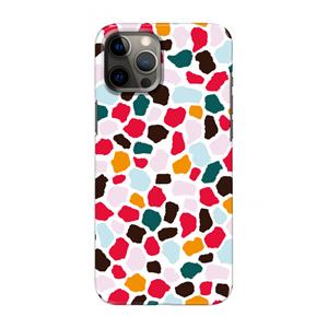 CaseCompany Colored Giraffe: Volledig geprint iPhone 12 Pro Max Hoesje
