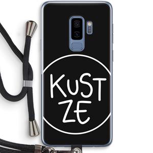 CaseCompany KUST ZE: Samsung Galaxy S9 Plus Transparant Hoesje met koord