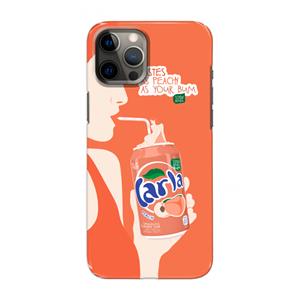 CaseCompany Peach please!: Volledig geprint iPhone 12 Pro Max Hoesje