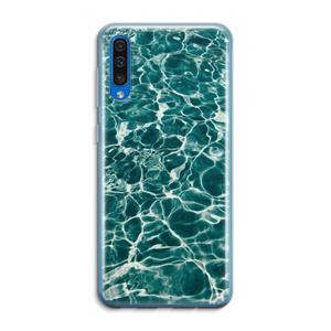 CaseCompany Weerkaatsing water: Samsung Galaxy A50 Transparant Hoesje