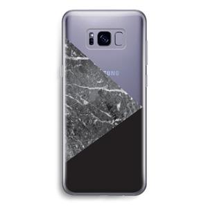 CaseCompany Combinatie marmer: Samsung Galaxy S8 Transparant Hoesje