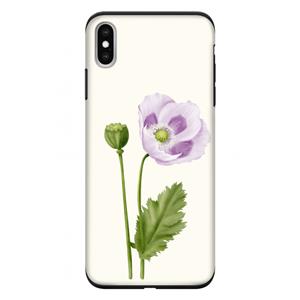 CaseCompany Purple poppy: iPhone XS Max Tough Case