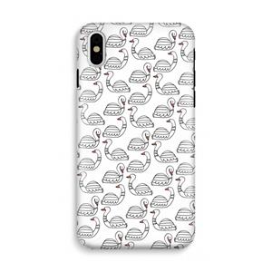 CaseCompany Zwanen: iPhone XS Tough Case