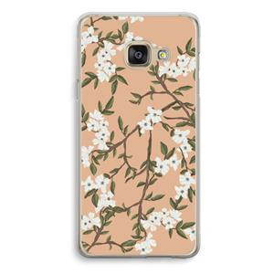 CaseCompany Blossoming spring: Samsung Galaxy A3 (2016) Transparant Hoesje