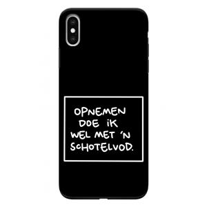 CaseCompany Schotelvod: iPhone XS Max Tough Case