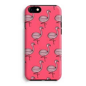 CaseCompany Flamingo: iPhone 8 Tough Case