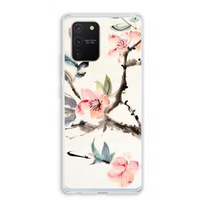 CaseCompany Japanse bloemen: Samsung Galaxy S10 Lite Transparant Hoesje
