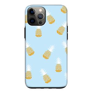 CaseCompany Ananasjes: iPhone 12 Pro Tough Case