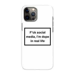 CaseCompany I'm dope: Volledig geprint iPhone 12 Pro Max Hoesje