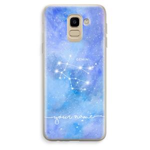 CaseCompany Sterrenbeeld - Licht: Samsung Galaxy J6 (2018) Transparant Hoesje
