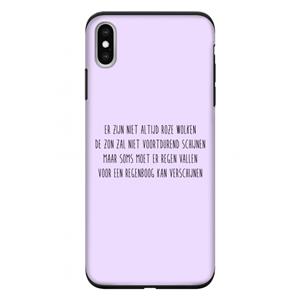 CaseCompany Regenboog: iPhone XS Max Tough Case