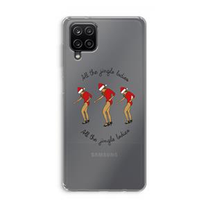 CaseCompany Jingle Ladies: Samsung Galaxy A12 Transparant Hoesje
