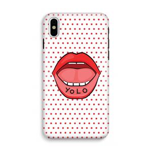 CaseCompany Yolo Denise: iPhone XS Tough Case