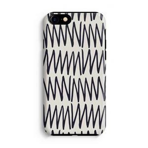 CaseCompany Marrakech Zigzag: iPhone 8 Tough Case