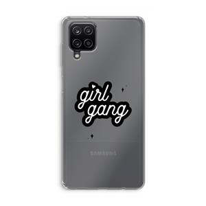 CaseCompany Girl Gang: Samsung Galaxy A12 Transparant Hoesje