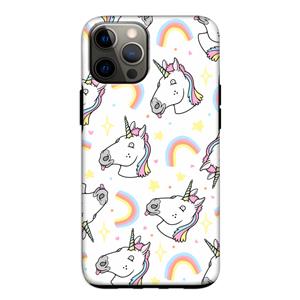 CaseCompany Rainbow Unicorn: iPhone 12 Pro Tough Case