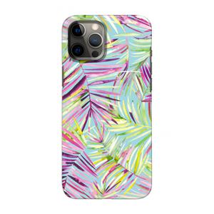 CaseCompany Tropical Palms Blue: Volledig geprint iPhone 12 Pro Max Hoesje