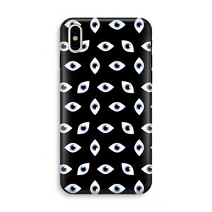 CaseCompany Eyes pattern: iPhone XS Tough Case