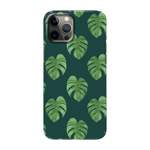 CaseCompany Monstera leaves: Volledig geprint iPhone 12 Pro Max Hoesje