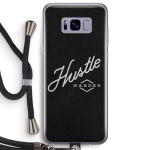 CaseCompany Hustle: Samsung Galaxy S8 Plus Transparant Hoesje met koord