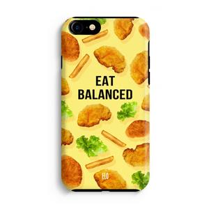 CaseCompany Eat Balanced: iPhone 8 Tough Case